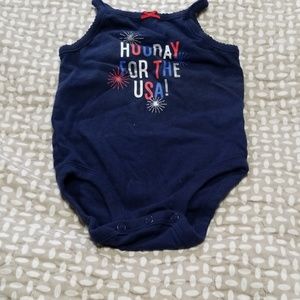 Hooray for the USA onesie